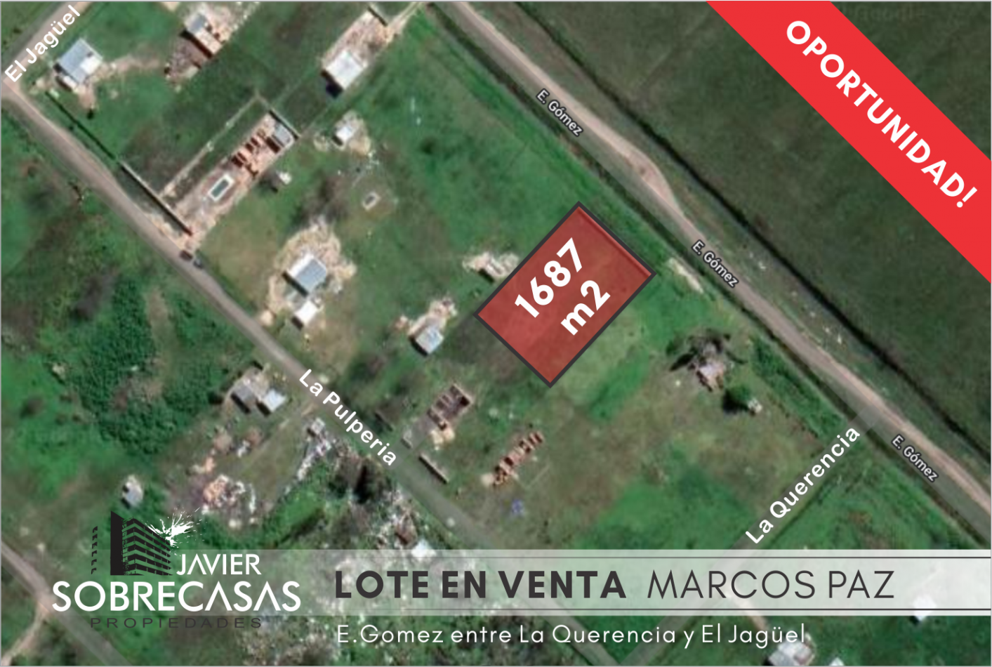 Lote en venta -  Marcos Paz -Pcia. de Buenos Aires