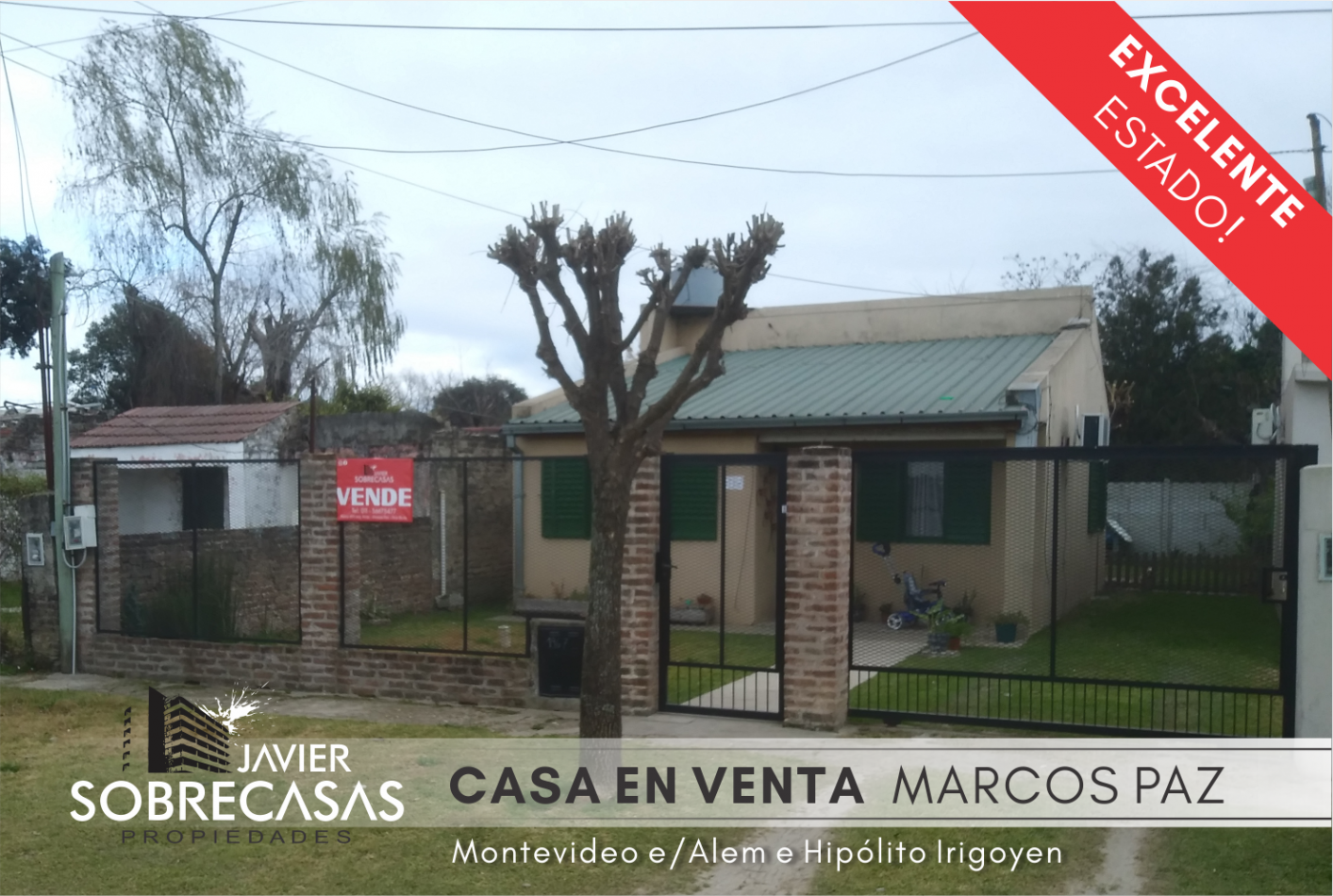 CASA en VENTA - Marcos Paz - Pcia. de Buenos Aires.