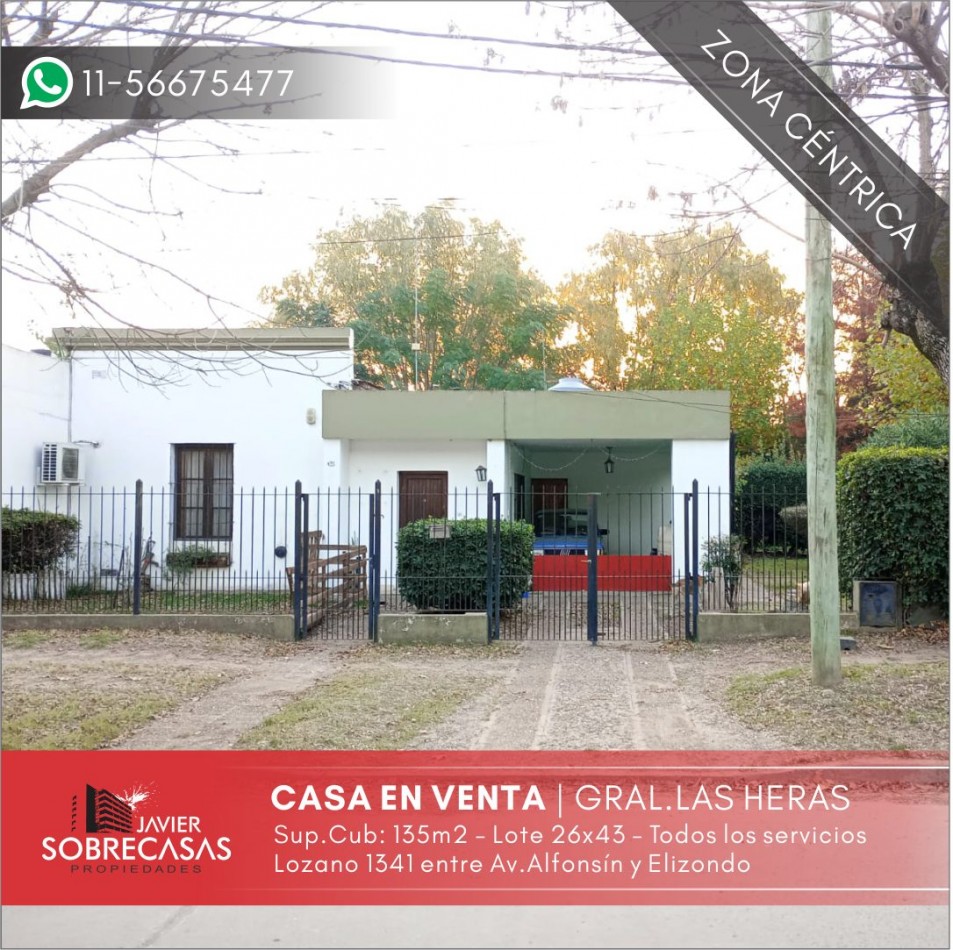 Casa en venta - Gral. Las Heras - Pcia. de Buenos Aires