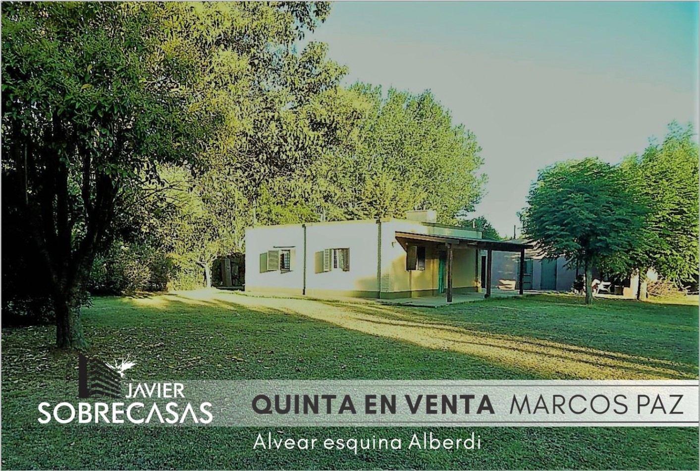 CASAQUINTA EN VENTA - Marcos Paz - Pcia. de Buenos Aires.