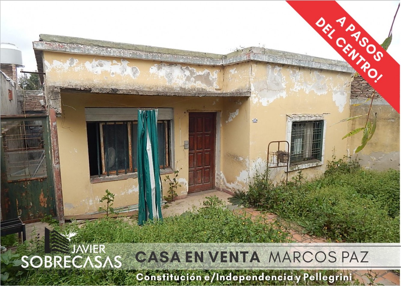 CASA EN VENTA - Marcos Paz - Provincia de Buenos Aires.
