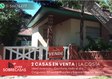 Casas en venta en Aguas verdes