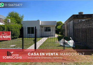 CASA en VENTA - Marcos Paz - Pcia. de Buenos Aires.