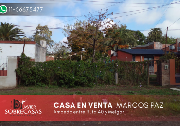 CASA EN VENTA - Marcos Paz - Pcia de Buenos Aires.