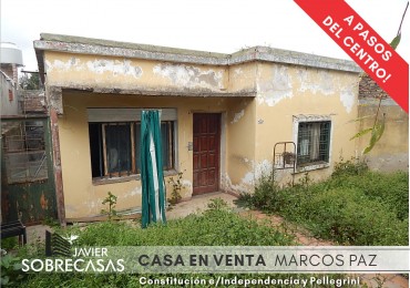 CASA EN VENTA - Marcos Paz - Provincia de Buenos Aires.