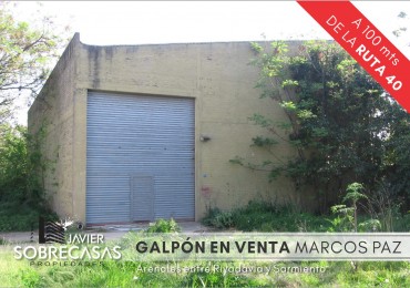 GALPON EN VENTA - Marcos Paz - Provincia de Buenos Aires.