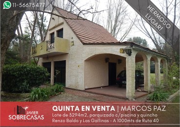 Casaquinta en venta - Marcos Paz - Pcia. de Buenos Aires
