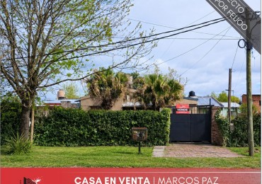 CASA EN VENTA - Marcos Paz - Pcia. de Buenos Aires
